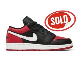 2023 Air Jordan 1 Low GS 'Alternate Bred Toe”